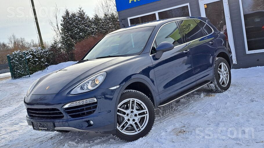 Porsche Cayenne Diesel, tikko ievests
3.0 Tdi dīzelis (155Kw/211Zs)
Pirmre