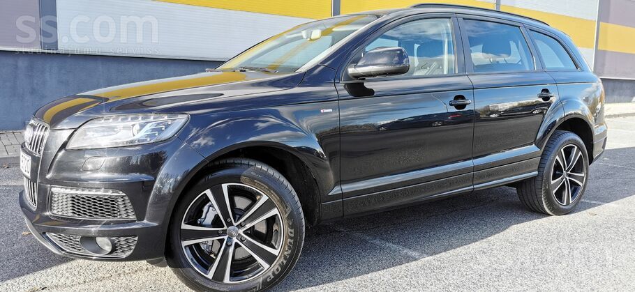 Audi Q7. 3, 0 Tdi. Jauna TA. Atgažu cietās daļiņas 3500cm3. 4X4/quattro. S-