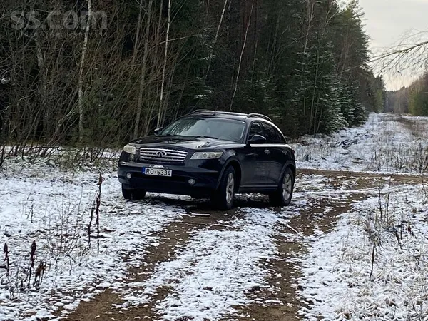 Infiniti Auto pēdejo laiku stav bez pielietojuma tehniski a