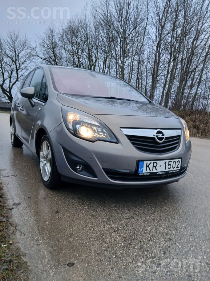 Opel Meriva, 2011.g. , 1.7 dizelis, TA līdz 21.12.2026, nomainīti-zobsiksna,