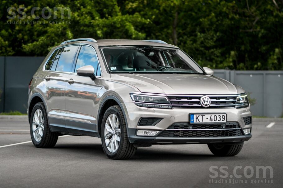 VW Tiguan, 2.0 benzīns. 132 kW/ 180 ZS. Cena ar Pvn. Nobraukums 253 000 km.