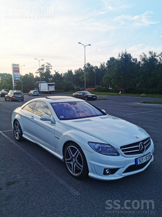 Mercedes-Benz Cl63 Amg, 6.2L V8 - 525Hp, 630Nm. 
Автомобиль с душой. Дизайн