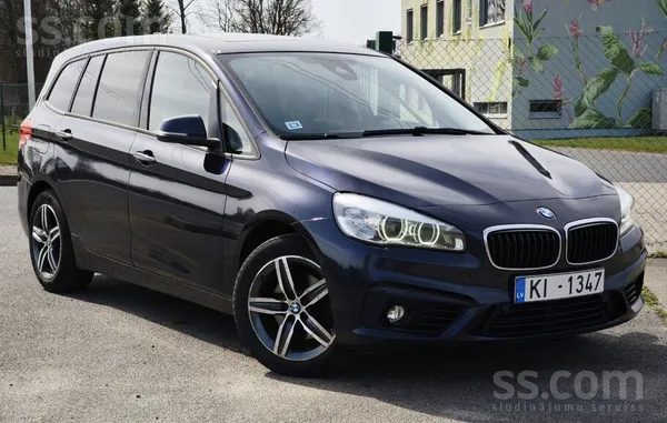 Bmw 218d 2.0 tdi 150hp. Grand Tourer. Nobraukums oriģināls 239 000 km. Nomai
