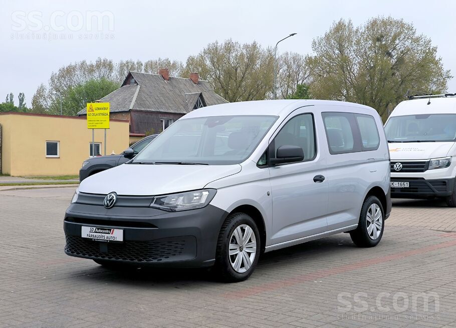 Volkswagen Volkswagen Caddy Kombi ar 2.0Tdi dīzeļdzinēju un 6