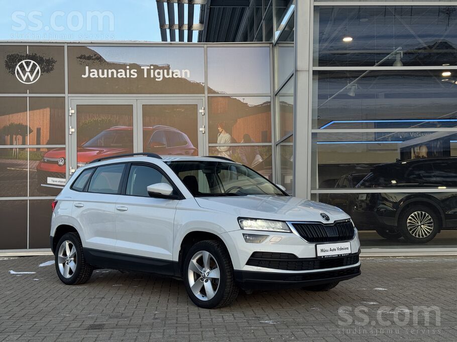 Škoda Karoq 1, 6Tdi 115zs Dsg 7pakāpju automāts. Pvn 21% iekļauts cenā.