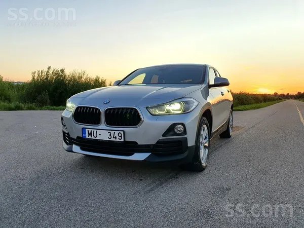BMW X2 sDrive. Automāts, 2.0l dīzelis, 110 kw. Neliels nobraukums. Euro 6 em