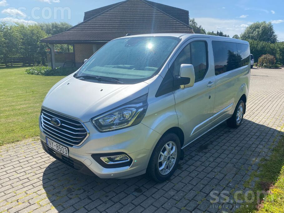 Ford Transit Custom 2.0 Ecoblue (96kW, 130Zs). 9 sēdvietas Latvijā nav ekspl