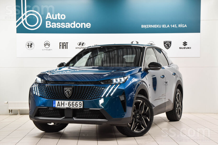 Peugeot 3008 GT, 1.2 Mild-Hybrid 136 ZS (100 kW) dzinējs, Dcs pārnesumkārba,