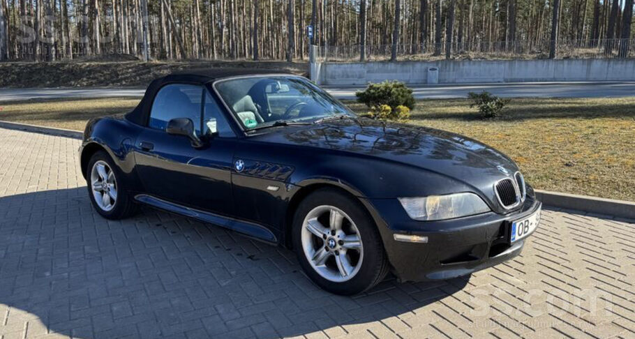 Продам кабриолет BMW Z3 facelift . Новый ТО 01.2027, Красивый цвет Cosmos Sc