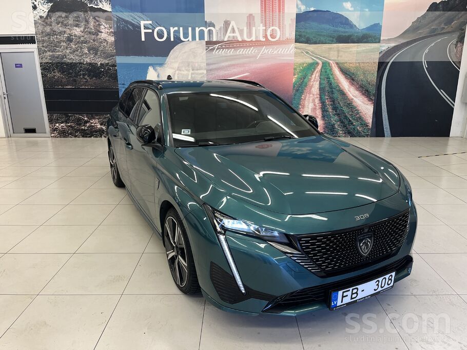 Peugeot 308 GT Line, 1.5 Bluehdi, Turbo dīzelis, 130 zs, 8.pakāpju automātis