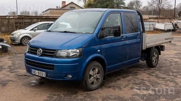 Volkswagen VW Transporter T5 4-Motion 4x4 un 5-vietas. Jaudīg