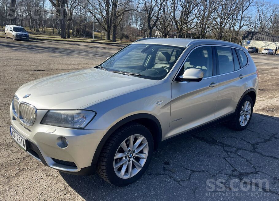 BMW Pārdodu BMW X3 F25 xDrive, 3.0d (190kw), automāts.