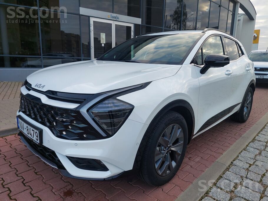 Kia Sportage 1, 6 T-Gdi 210 zs Hev, 6At, 4Wd, komplektācija Gt-Line.
Pap