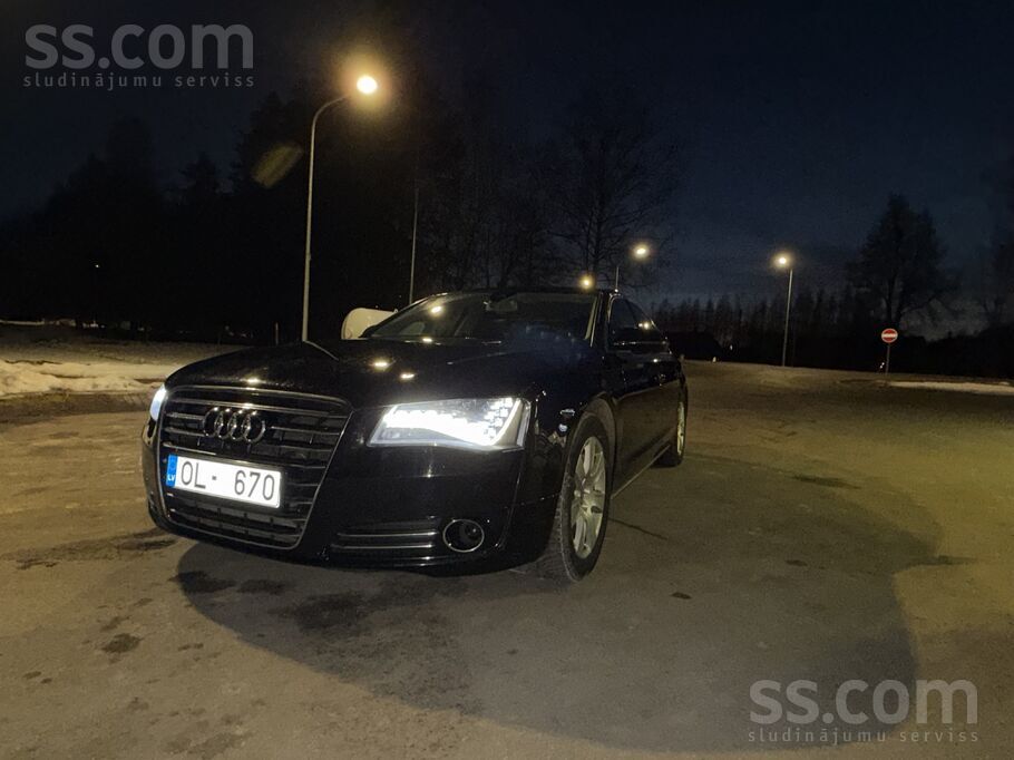 Pārdodu audi A8.3.0l dīzelis, 184 Kw (250 Hp). priekšas sēdekļu masāža, vent