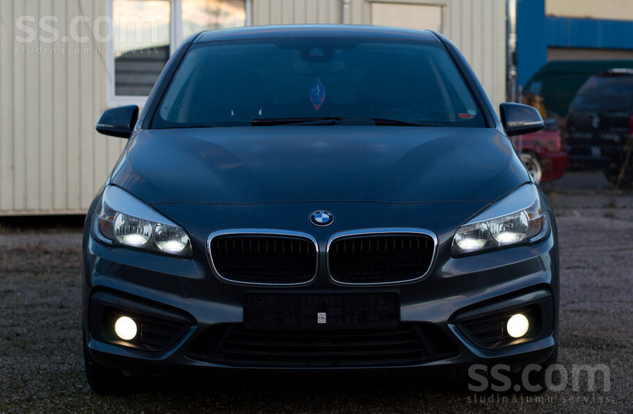 BMW 218d Active Tourer, 
2.0 dīzelis 110kw/150Zs
Jauna TA, deríga lídz 03.