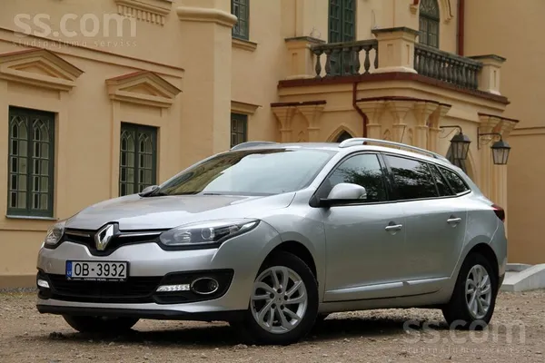 Renault A/m Preiļos. 2014 gada Facelift Renault Megane uni