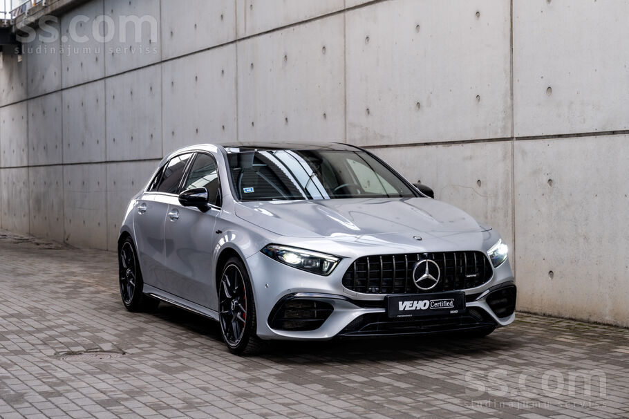 Mercedes-Benz Amg A45S 4Matic+ garantija pvn 310kW / 416Zs
Iegādājies aut