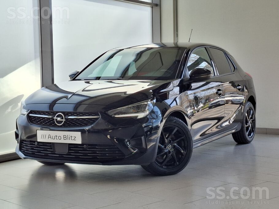 Opel Corsa GS Line 1.2 Turbo (100 zs), ar manuālo pārnesumkārbu. Cena ar Pvn