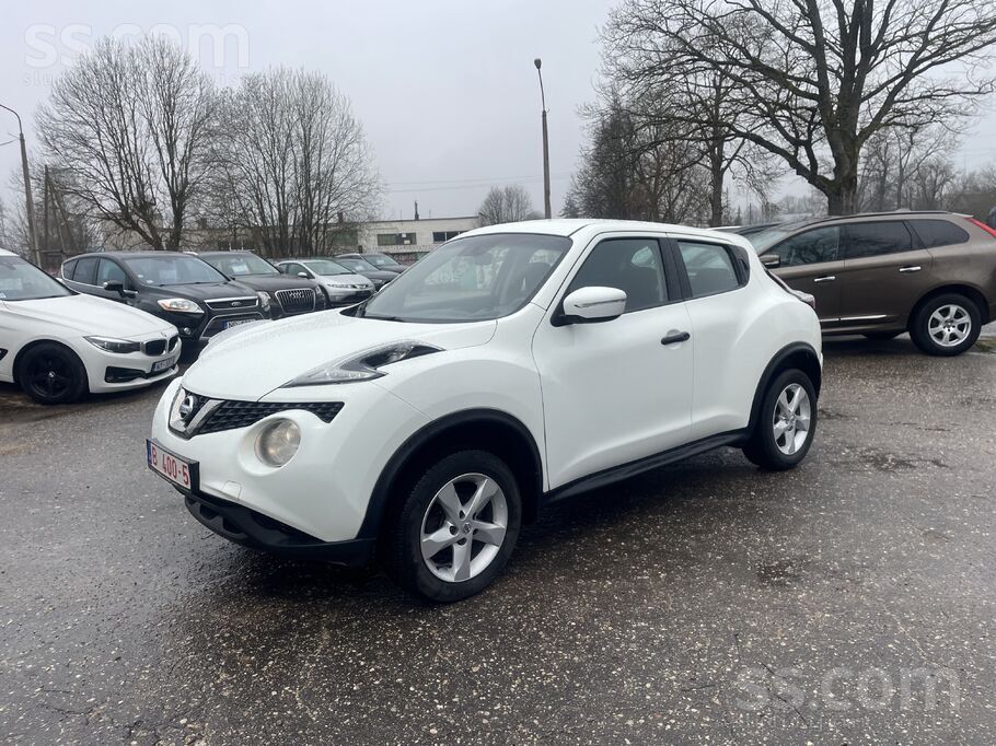 Nissan Juke 2018.g 1.6 benzīns/gāze 69kW, 66699km 5- MT. Ir kondicionieris,