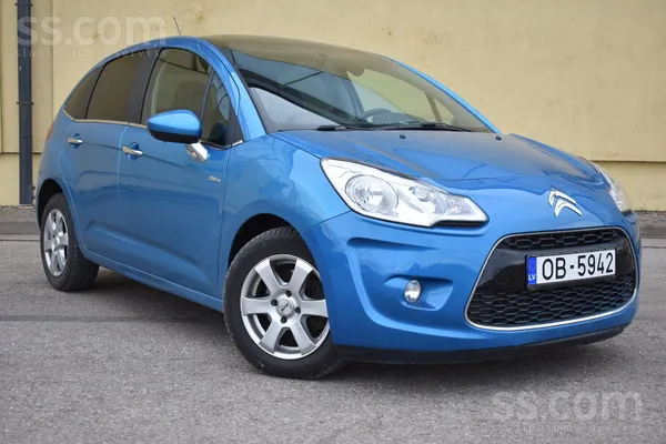 Citroen Citroen C3 (2010.g) Gaiši zila met.