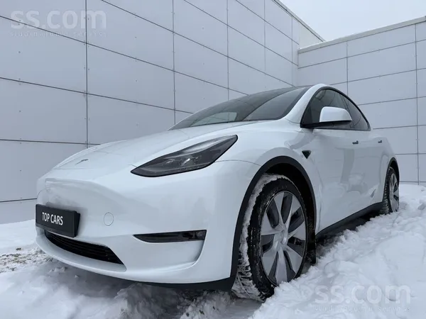 Tesla 33500 cena ar valsts atbalstu. Tesla Y Long Range 