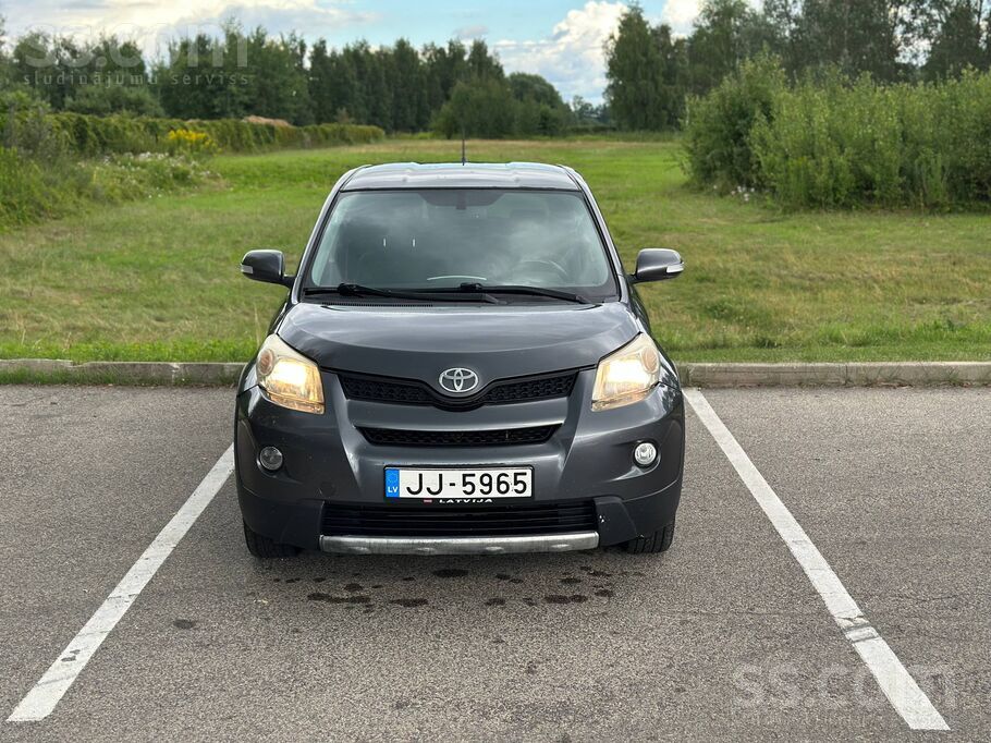 Toyota Urban Cruiser D4D 1.4 tdi pilnpiedziņa (Awd). Tehniska apskate līdz 0