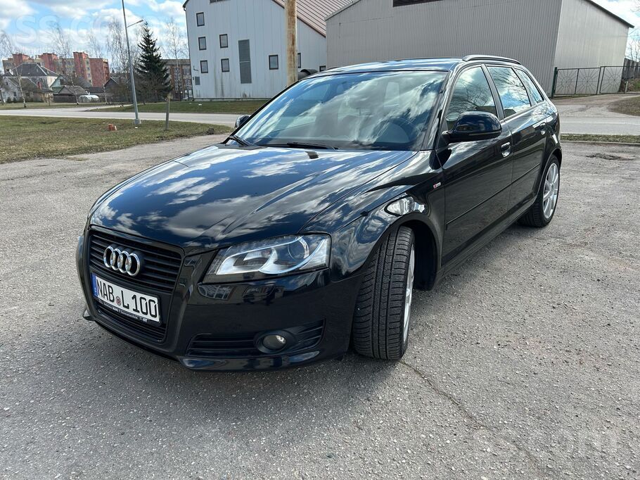 Audi Pārdod Audi A3 Sline 2, 0 Tdi-103 kw. Teicams tehn