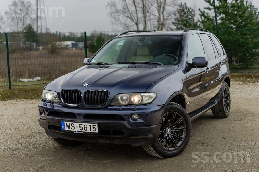 BMW BMW X5 ar 3.0 litru dīzeļdzinēju un automātisko tr