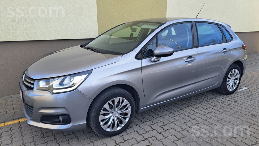 Izcils auto tikko no Francijas C4. 1.2i. 81kw -110z/s , vid patēriņš 6L uz 1