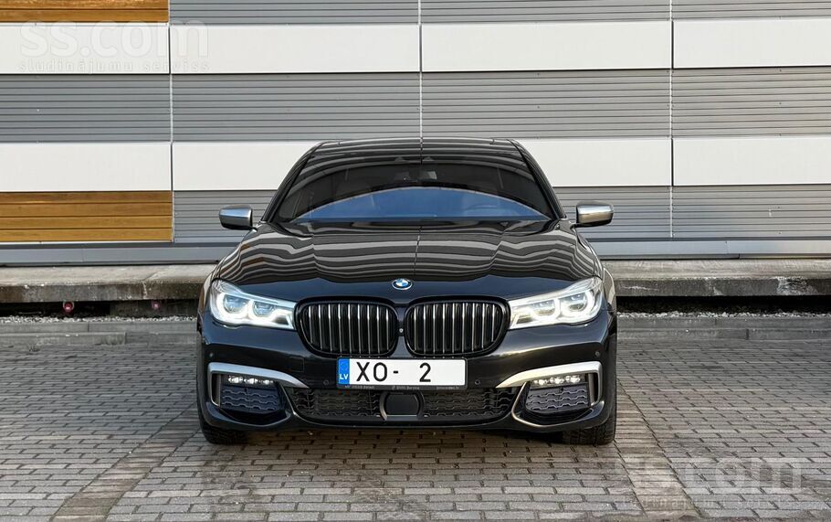 BMW 750Ld xDrive, M, G12, 2018, 400zs, R20. Nobraukums orģināls 172k. numura