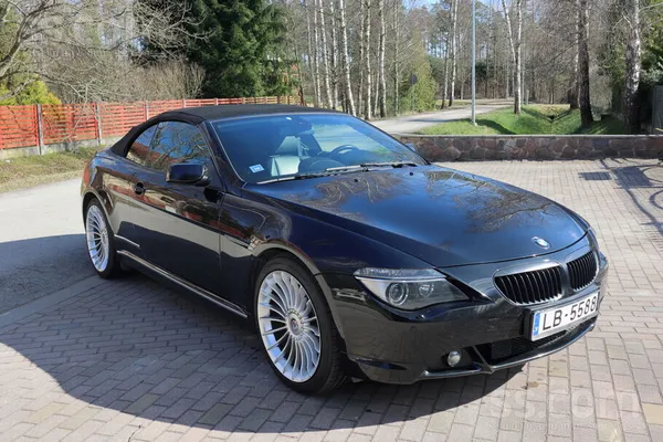BMW Pārdodu BMW 630 Cabriolet 2006. gads Perfektā stāv
