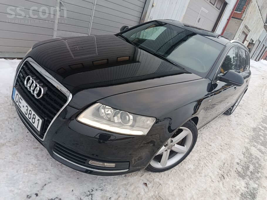 Audi A6 3.0 Tdi Diesel, Quattro Facelift S-line 176Kw(240Zs). Pirmā reģistrā