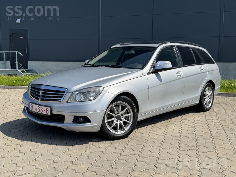Mercedes C220, 2.2 dīzelis, Teh. apskate. 2008. gada. Visi nodokļi samaksāti