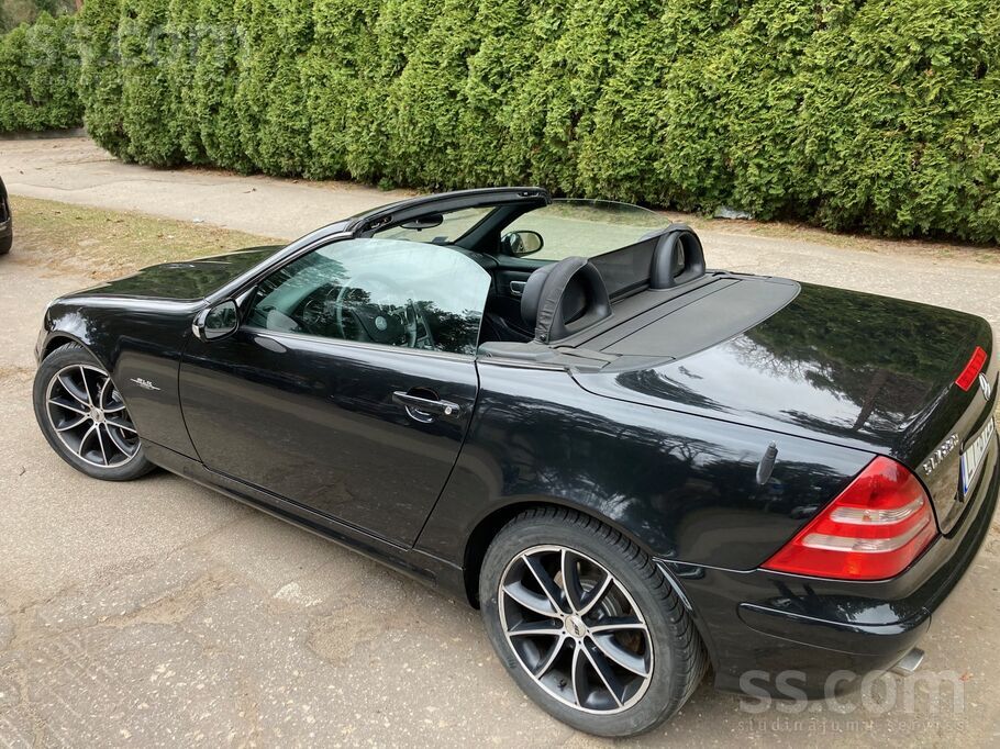 Fun hot fust car , pepper roadster , MB Slk 230 Special Edition , 197ps rest