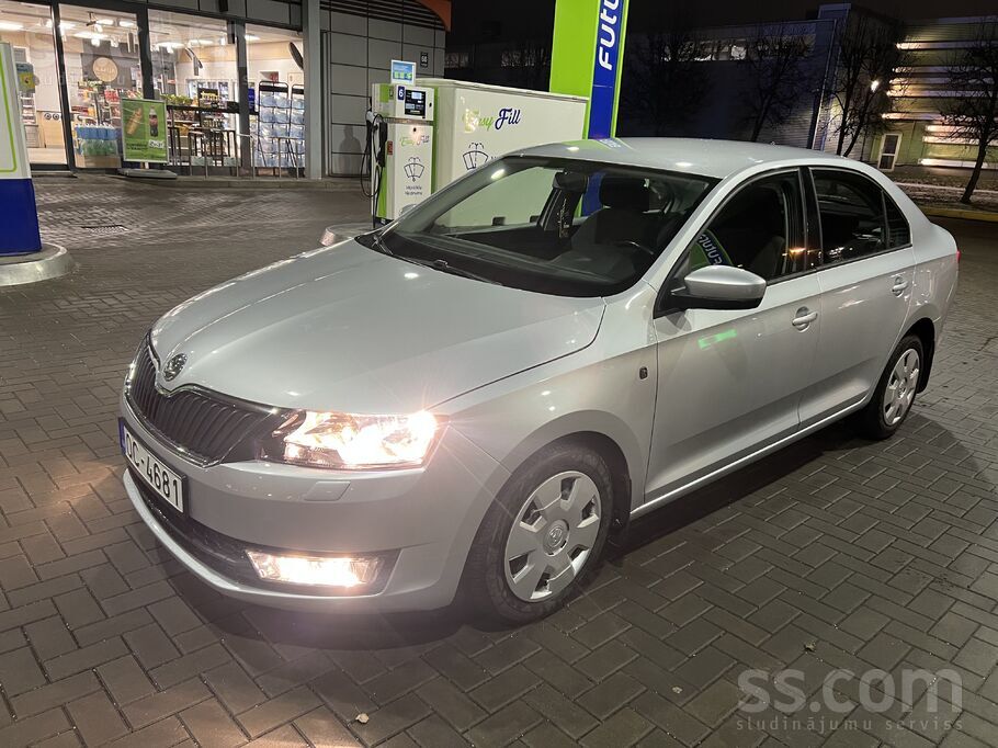 Skoda Rapid 1.2 benzins, Mehānika.
Auto labā tehniskā un vizuālā stāvoklī.