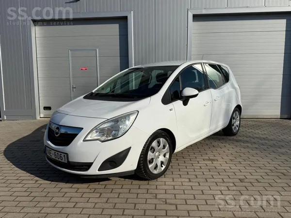 Opel Opel Meriva 1.7D, manuālā ātrumkārba. Uzticams un 