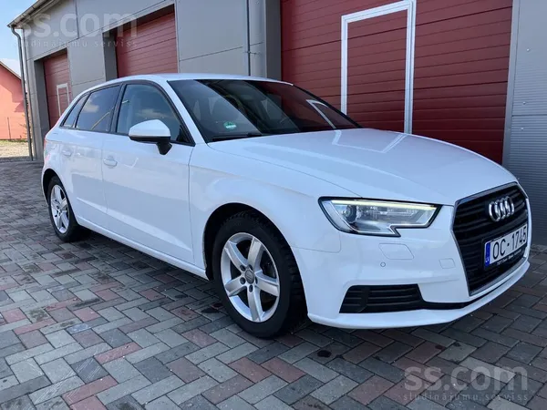 Audi Auto no Vācijas. Audi A3 Sportback 1.5Tfsi, 150Z. 