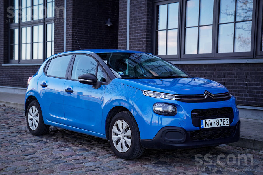 Citroen C3 2017. gads 1.2 benzīns. Labs, atsaucīgs, izturīgs motors. Auto Lv