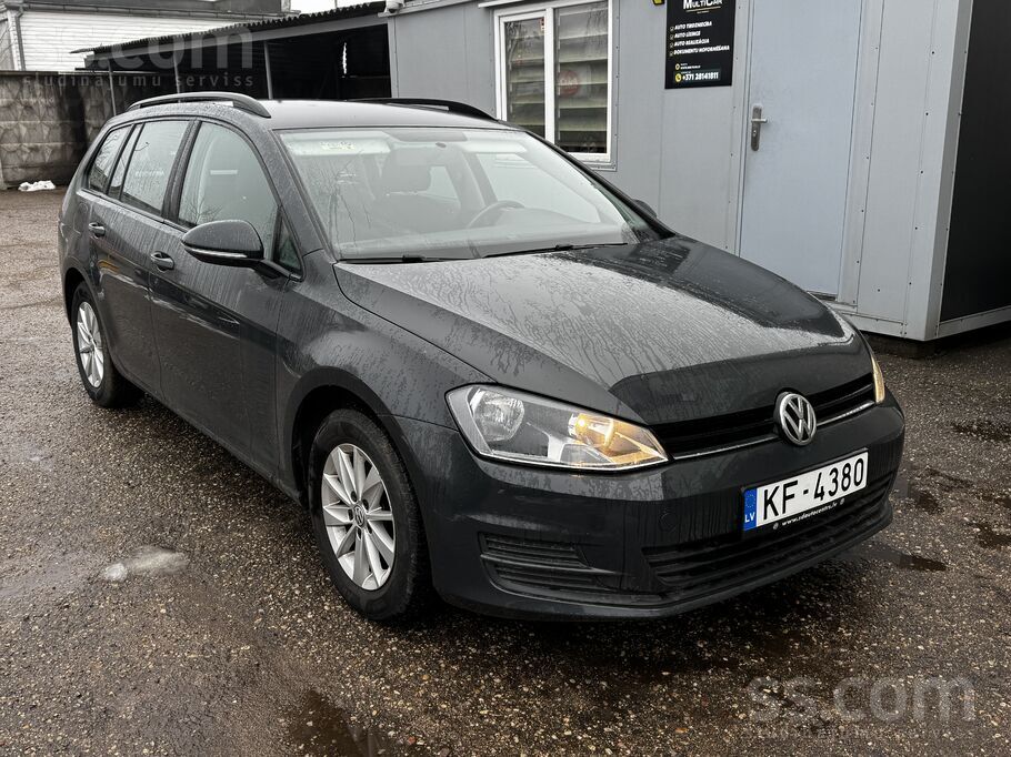 VW Golf 7 1.6 Tdi 81 kW. Тех. осмотр до 31.0.2027, твёрдые частицы в норме -