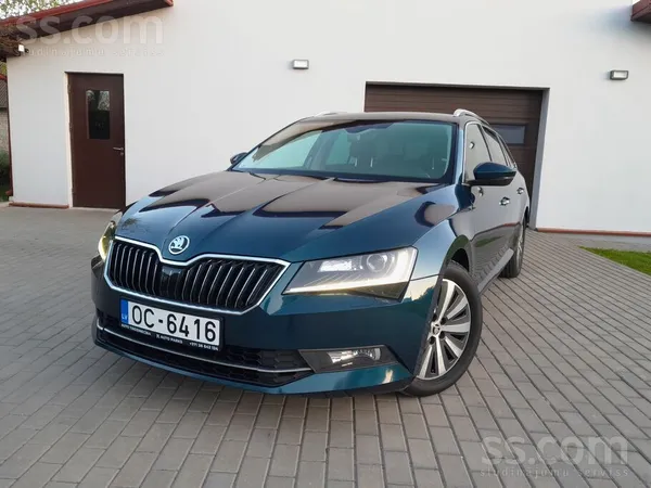 Skoda Ievests no Nīderlandes. Škoda Superb 1.6Dīzelis, M