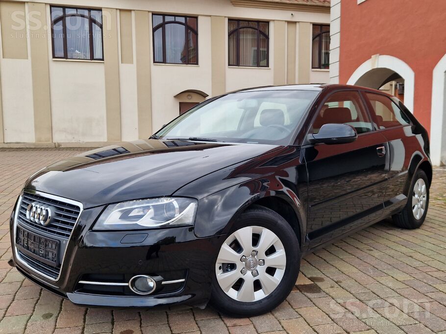 Tikko no Beļģijas. A3 8p facelift 1.6Tdi 77kw, manuāls. Pirmā reģistrācija 1