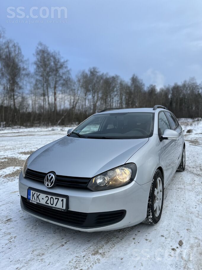 Pārdodu VW Golf 6 1, 6 tdi 77kw universāls, labā tehniskā stāvoklī. Latvijā
