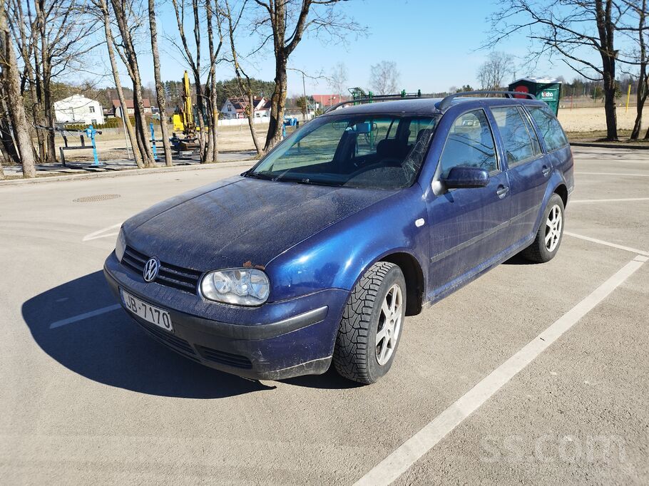 Volkswagen Pārdod Golf 4 1.9tdi -74kw, čipots, ļoti labi iet 