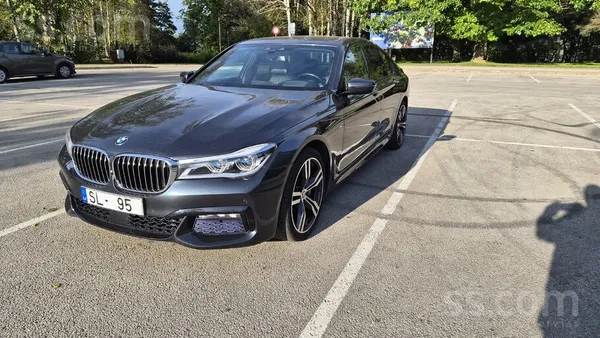 BMW 730 xdrive. Pneimo piekare , nappa ādas salona apd