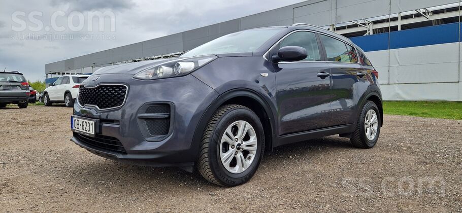 Kia Sportage 1, 7 Crdi dīzelis 85 kw 115 z. s pirmā reģistrācija Vācijā 30.0