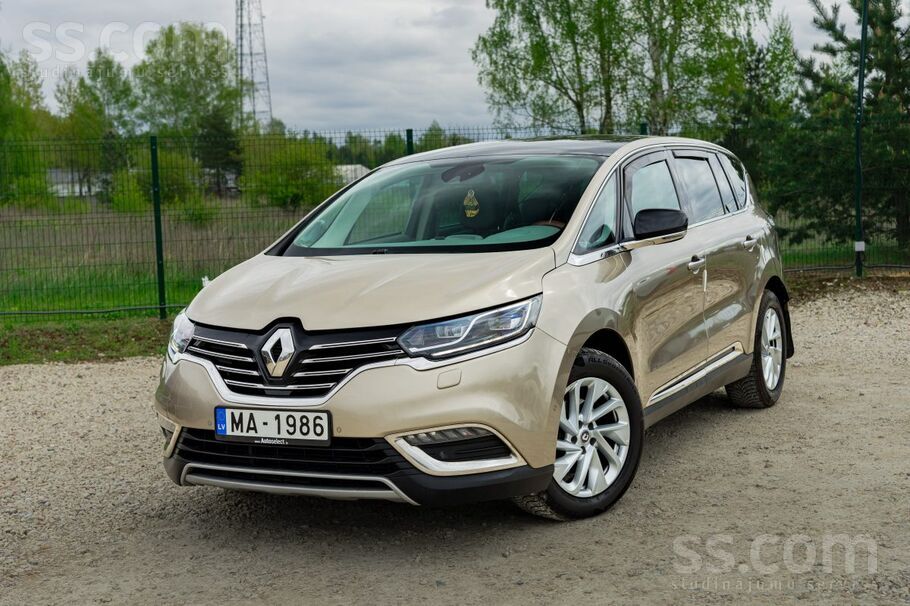 Renault Renault Espace ar 1.6 litru dīzeļdzinēju un automā