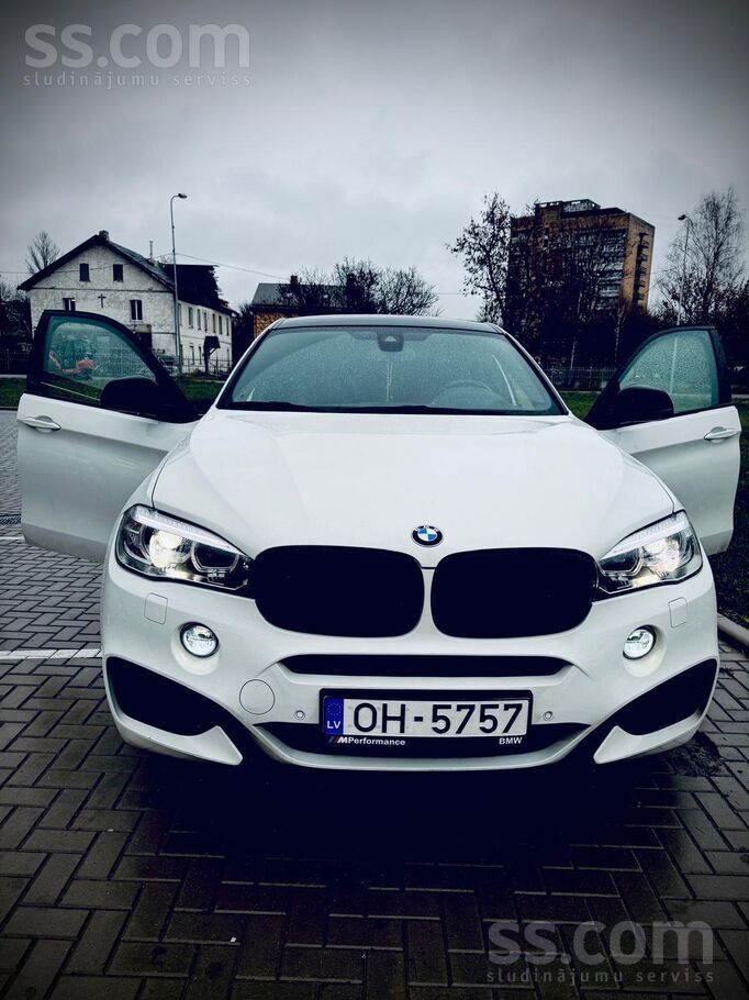 Pārdodu BMW X6 M Performance ideālā stāvoklī.
Izieta tehniskā apskate bez