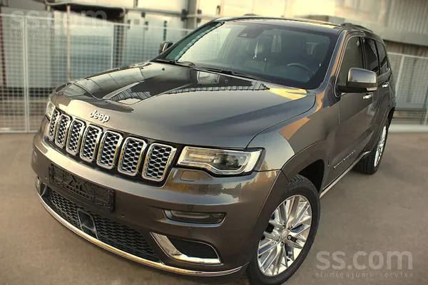 Jeep Grand Cherokee, Summit origināls nobraukums, pilna servisa vēsture, Tik