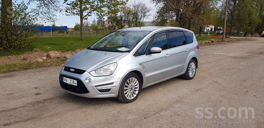 S-Max, 2.0 D, 103 KW dzinējs, jauna tehniskā apskate, tikko mainīta motoreļļ