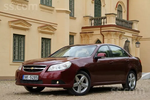 A/m Preiļos. Chevrolet Epica, 2007 gads, 2, 0i benzīns 105kw, 5 ātrumu manuā